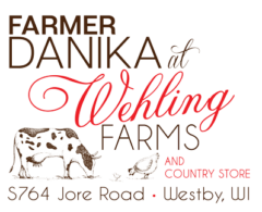 Farmer Danika at Wehling Farms